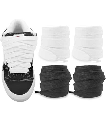 Amazon.com: NDTEZUGT Fat Athletic Shoelaces for Skool Classic