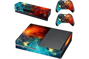 UUShop Protective Vinyl Skin Decal Cover for Microsoft Xbox One Cosmic Nebular(NOT for One S or X)