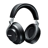 SHURE シュア AONIC 50 ワイヤレス・ノイズキャンセリング・ヘッドホン SBH2350-BK-J ブラック : 密閉型/外音取り込み/Bluetooth 5.0 / Type-C ケーブル/マイク付き 【国内正規品/メーカー保証2年】