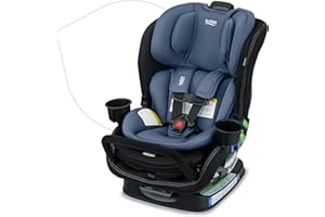 Britax Poplar S Convertible Car Seat, 2-in-1 Car Seat with Slim 17-Inch Design, ClickTight Technology, Arctic Onyx
