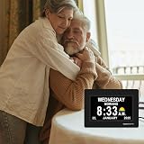 TROCOTN Dementia Clock 7-Inch Digital Calendar Clock with Auto-Dimming view 6