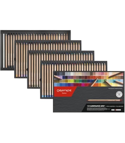 CREATIVE ART MATERIALS Caran D'ache Luminance Colored Pencil Set
