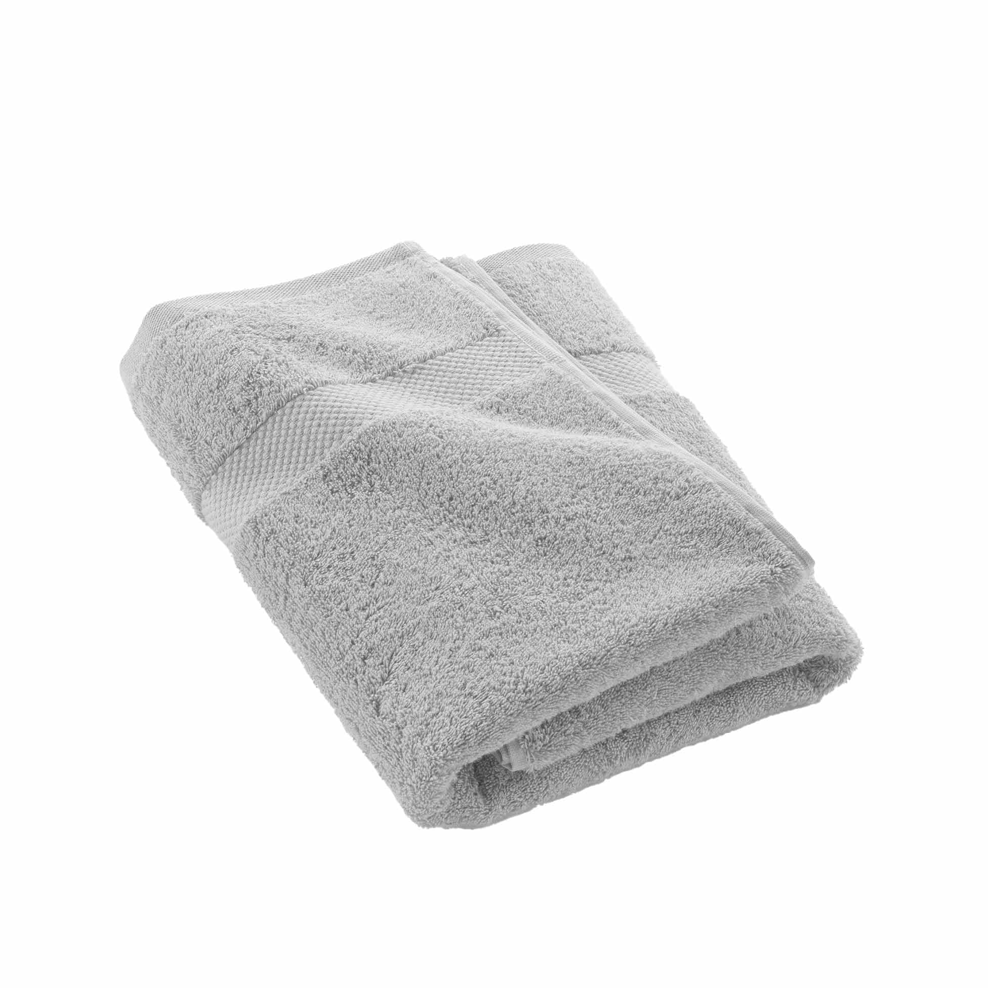 Douceur d'Intérieur, Elegance Pearl Bath Towel (70 x 130 cm) 100% Cotton Plain