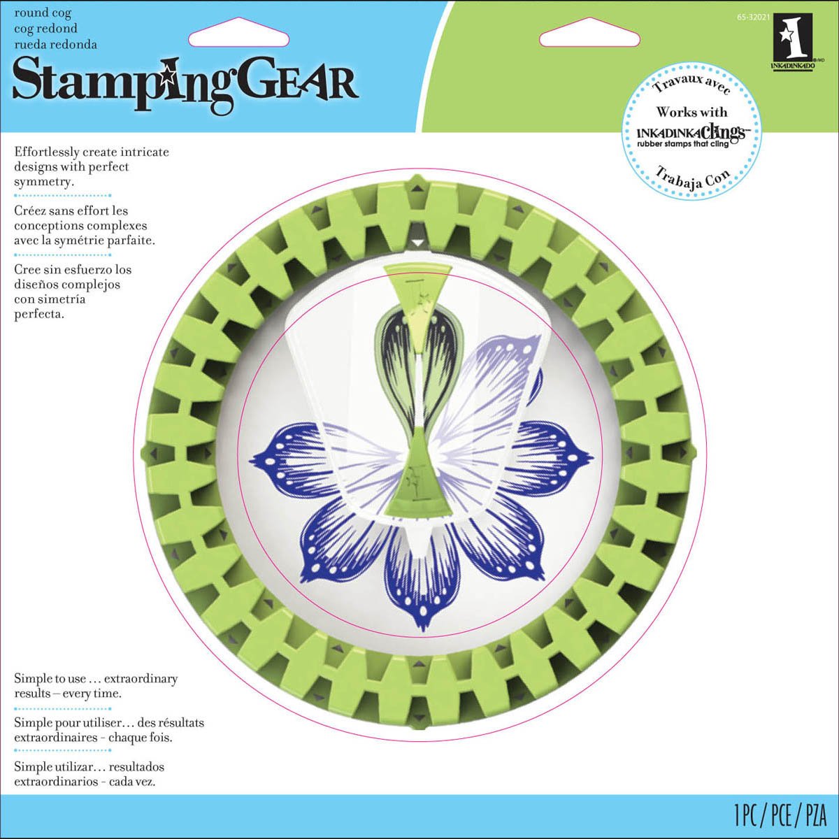 Stamping Gear INKA Stamps Circle Wheel