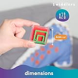 The Twiddlers 28 Mini Maze Puzzle Cubes Set 4cm Educational Fidget Toys view 5