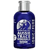 Aussie Trace Minerals - Magnesium Rich, Low Sodium, Complete Electrolyte Drops for Hydration, Energy &amp; Recovery - 2oz / 60ml Liquid Supplement - Vegan, Keto Friendly