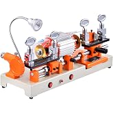 Key Cutting Machine Duplicator, Double Head Key Cutting Machine | Horizontal Multifunctional Keys Duplicator, Double Cutter Accurate Manual KeyMachine Keys Duplicating Machines