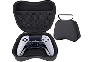 Flyekist Controller Case Compatible with Nintendo Switch Pro Controller, PS5, PS4, Xbox Controller and More Hard Protective Cover Travel Carrying Case Portable Storage Bag