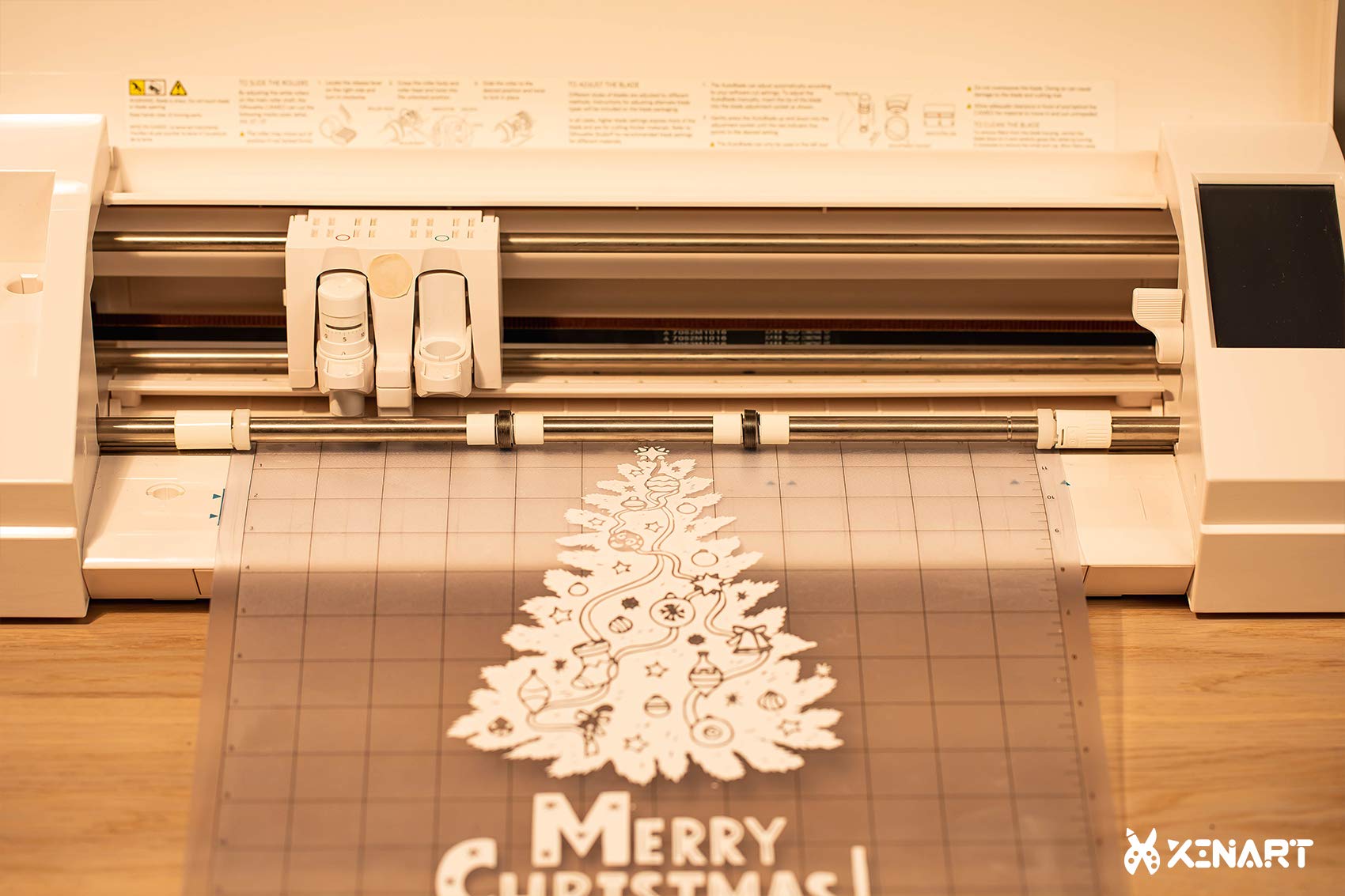 XINART StandardGrip Cutting Mat for Silhouette Cameo 4/3/2/1(5 Mats,12x12 inch) Standard Grip Adhesive Sticky Accessories Craft Vinyl Replacement Cut Mats for Silhouette Cameo