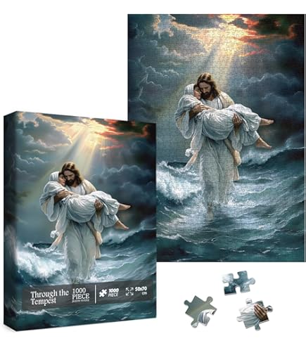 Amazon.com: The Crucifixion 1000 Piece Jigsaw Puzzle for Adults