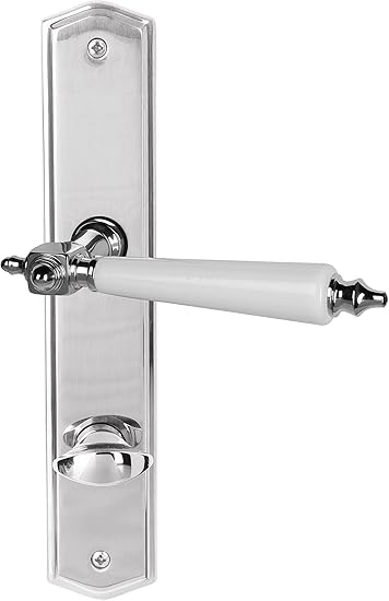 Sud Metall 32767240 Sudmetall Turbeschlag Thor Langschild Edelstahlfarbig Poliert Weiss Fur Badezimmerturen Turgriff Turklinke Turdrucker Beschlag Amazon De Baumarkt