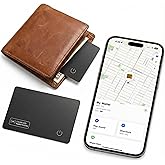 Ultra Slim Air Card Tag: 2026 MFi Certified Wallet Smart Tracker Card - Compatible with Apple Find My Wallets Finder Tracking Cards Tags, Keep Track Item Locator of Luggage, Passport, Purse, Backpack