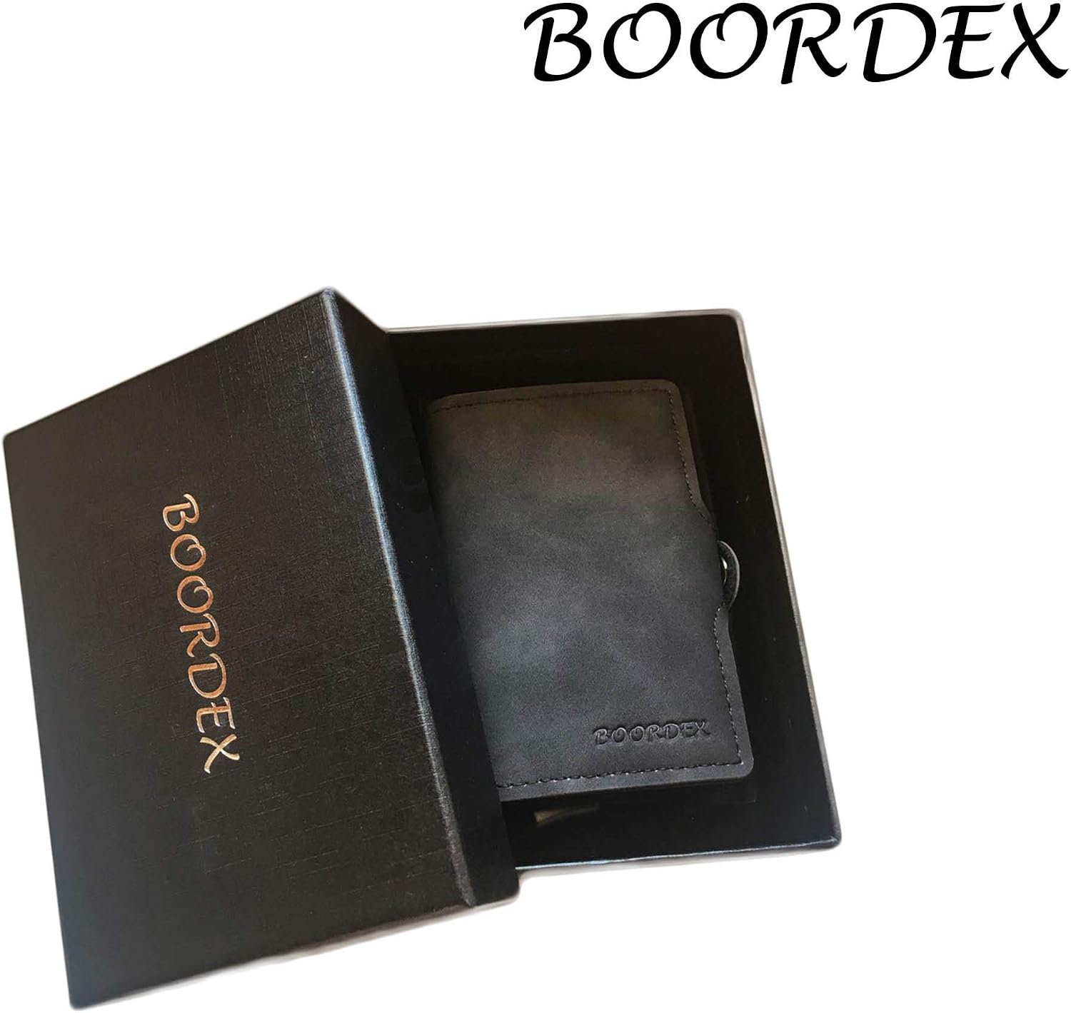 Uomo Porta Carte Di Credito E Portafoglio Rigido In Pelle E Alluminio  Blocco Rfid/Nfc Schermato Sottile Banconote Portatessere Documenti Elegante  Tascabile Uomo urban-earth.co.uk