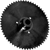 OCTOPUS Go Kart Live Axle Steel Sprocket 60 Tooth Fits #40#41#420 Chain with 1” Bore 1/4" Keyway – Sprocket Only