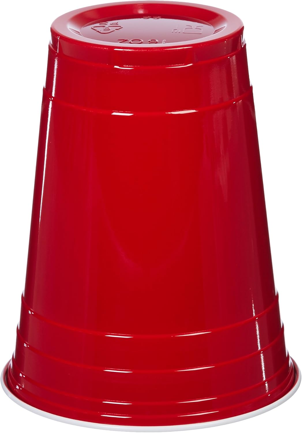 Basics 16-Ounce Disposable Plastic Cups, Red - Pack of 240: Kitchen & Dining