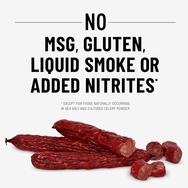 DUKE’S BEEF ORIGINAL SMOKED SHORTY SAUSAGES, 7G PROTEIN PER SERVING, GREAT FOR CHARCUTERIE BOARDS, 4 OZ.