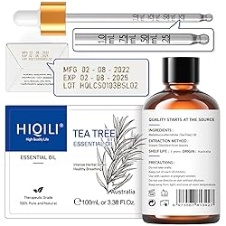 HIQILI Tea Tree Oil for Skin, Hair