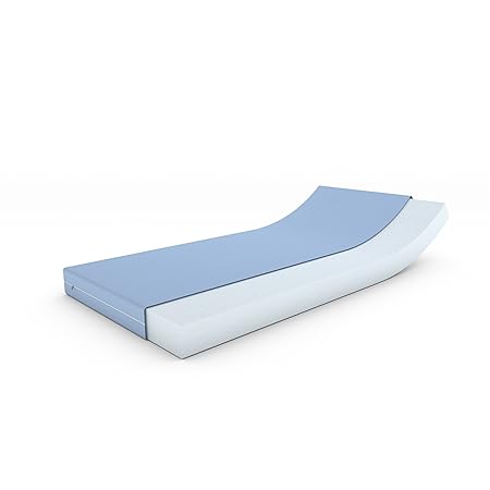 MSS Schaumstoffmatratze Polyester Blau 80 x 190 cm