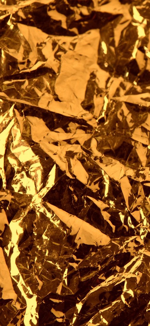 PeelitStickit Gold Foil Textures, Pattern, Wallpaper Design, Wall Mural ID-030, vinyl