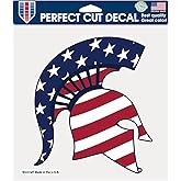 NCAA Michigan State Spartans Patriotic Perfect Cut Color Decal, 8 x 8-Inch