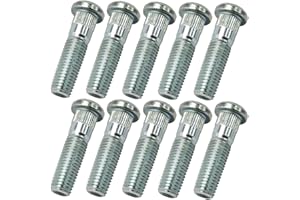 Mysttoo 10PCS M12x1.5 Wheel Studs Lug Stud Bolt Compatible with Honda CR-V Accord Pilot Odyssey Clarity HR-V Element Crosstour Prelude Acura Legend CL MDX NSX RDX RL RSX TL TLX TSX
