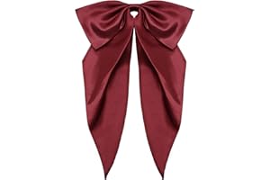 Gsyziux Oversized Bow Ties for Men Women, Pre Tied Big Mens Bow Ties Adjustable Large Women Bowtie for Wedding Party Prom