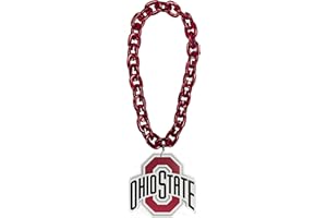 Aminco Ohio State Buckeyes NCAA Fan Chain, Red