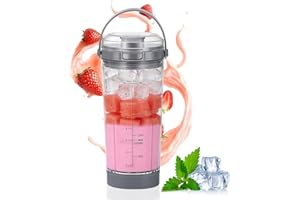 Blender Cup Replacement for Ninja Blast Accessories 18oz Blending Vessel Cup & Vessel Cap & Sip Lid with Carry Handle, Compat