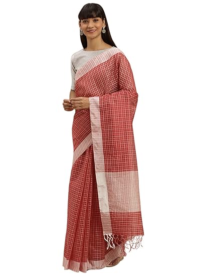 Banarasi Poly Silk Saree, with Un-stitched Blouse Piece - Powerloom made Traditional Banarasi Sari for Women by ART Retail