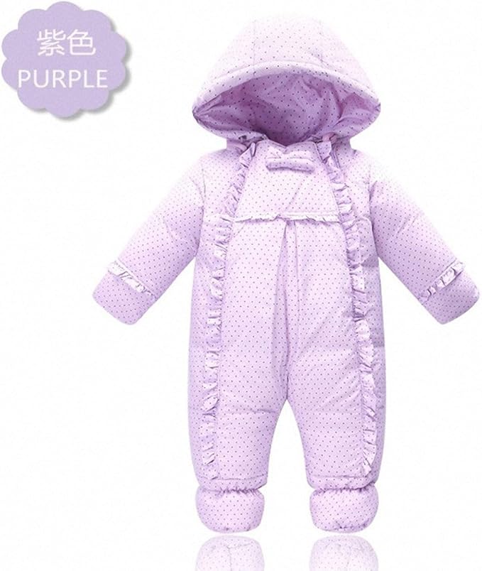 Kids Baby Boys Girls Winter Clothes Purple Size 3T Clothing