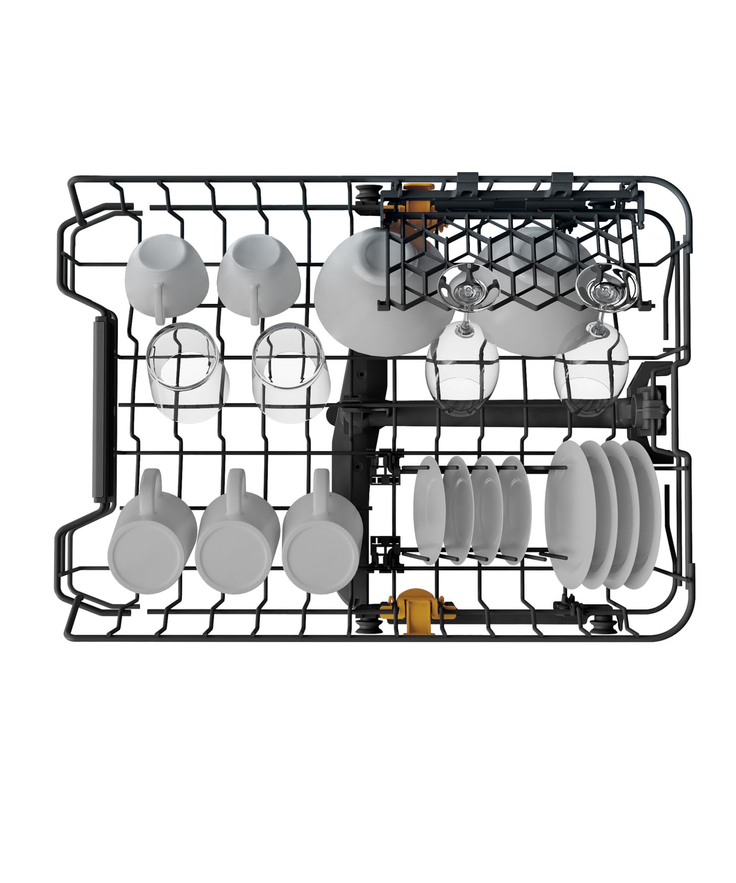 Bauknecht BK6FC11BS7A0X Vollintegrierbarer Geschirrspüler (45 cm)/ ActiveDry/Sensorprogramm/PowerClean/Besteckschublade/Hygiene-Programm/Vollwasserschutz/Multizone/Startzeitvorwahl 9