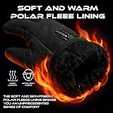 Westwood Fox WFX Cycling Gloves Touchscreen Thermal Black L view 2