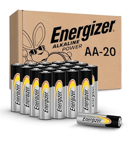 Amazon.com: Energizer Alkaline Power AAA Batteries, 20 Count, Long