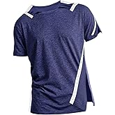 Post Shoulder Surgery Shirts Recovery Tear Away Short Sleeve Full Open Side Snap Dialysis Chemo Clothing Men & Women