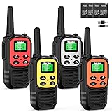 MaxTalker Walkie Talkies for Adults,Rechargeable