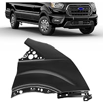 Textured Black Front Passenger Fender Flare Molding For Ford Transit 150/250/350 (2015-2024)