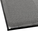 EUROPLAST 400x150mm Black Metal Air Vent Grille Cover with Insect Mesh view 6