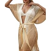 YXCXGO Women Summer Bathing Suit Swimwear Beach Coverup Swim Bikini Swimsuit Cover Up 2026 Beach Dress Vacation Outfits
