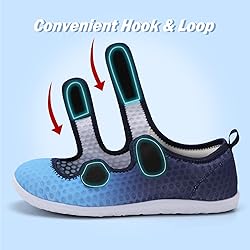 Besroad Women Men Adjustable Extra Wide Shoes