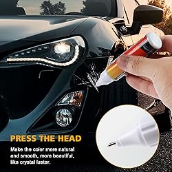 Ouzorp Car Touch Up Paint Black Fill Pen Scratch
