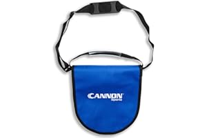 Cannon Sports Carrying Bag for Discus and Shot Put - Large Dual Pocket Bag with Adjustable Strap - Fits Discus and Shot Put -