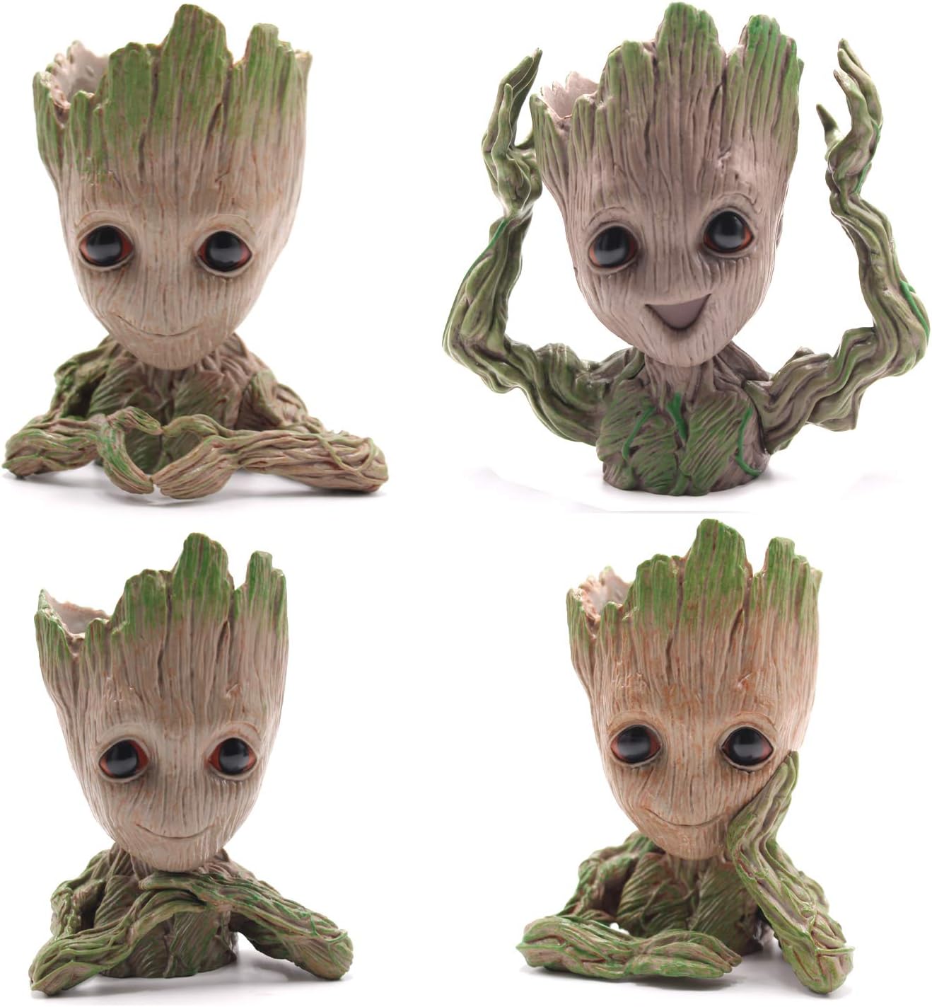 Pen Pot Tree Cute Baby Pens Holder or Flower Pot with Drainage Hole Perfect for a Tiny Succulents Plants and Best Birthday Gift Idea 6