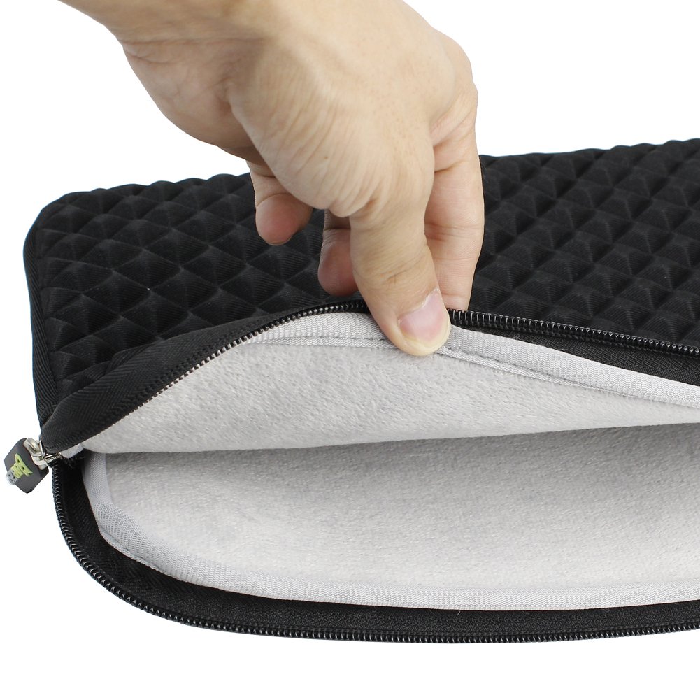 Evecase 11.612.5 inch Laptop Sleeve Diamond Foam Splash and Shock