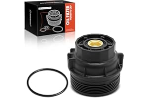A-Premium Oil Filter Housing Cap Assembly Compatible with Toyota Camry 2010-2016, RAV4, Tacoma, Highlander, Sienna, Avalon, V