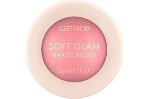 Catrice Soft Glam Baked Blush | Luminous, Lightweight Powder for Buildable Color | Vegan & Cruelty Free (040 | Midnight Berry)