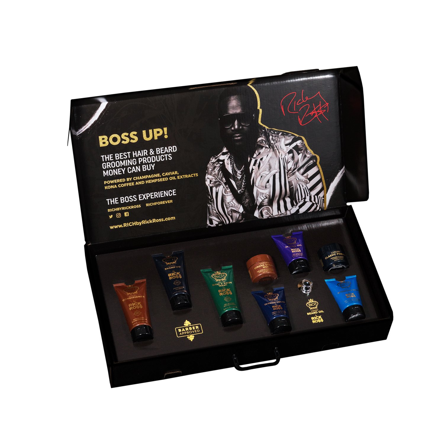 rick ross beard oil kit