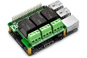 Electronics-Salon RPi Power Relay Board Expansion Module, for Raspberry Pi A+ B+ 2B 3B.
