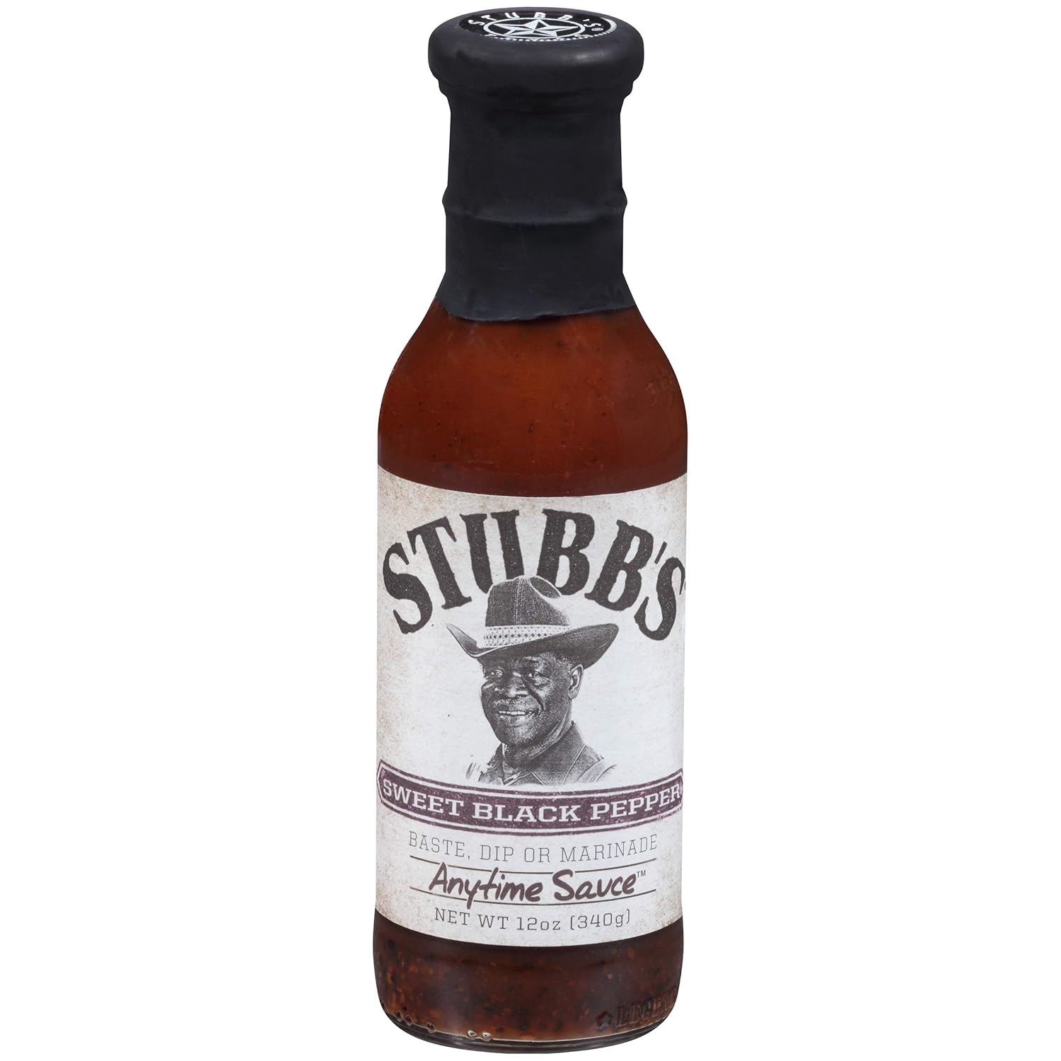 Stubb's Sweet Black Pepper Anytime Sauce, 12 oz