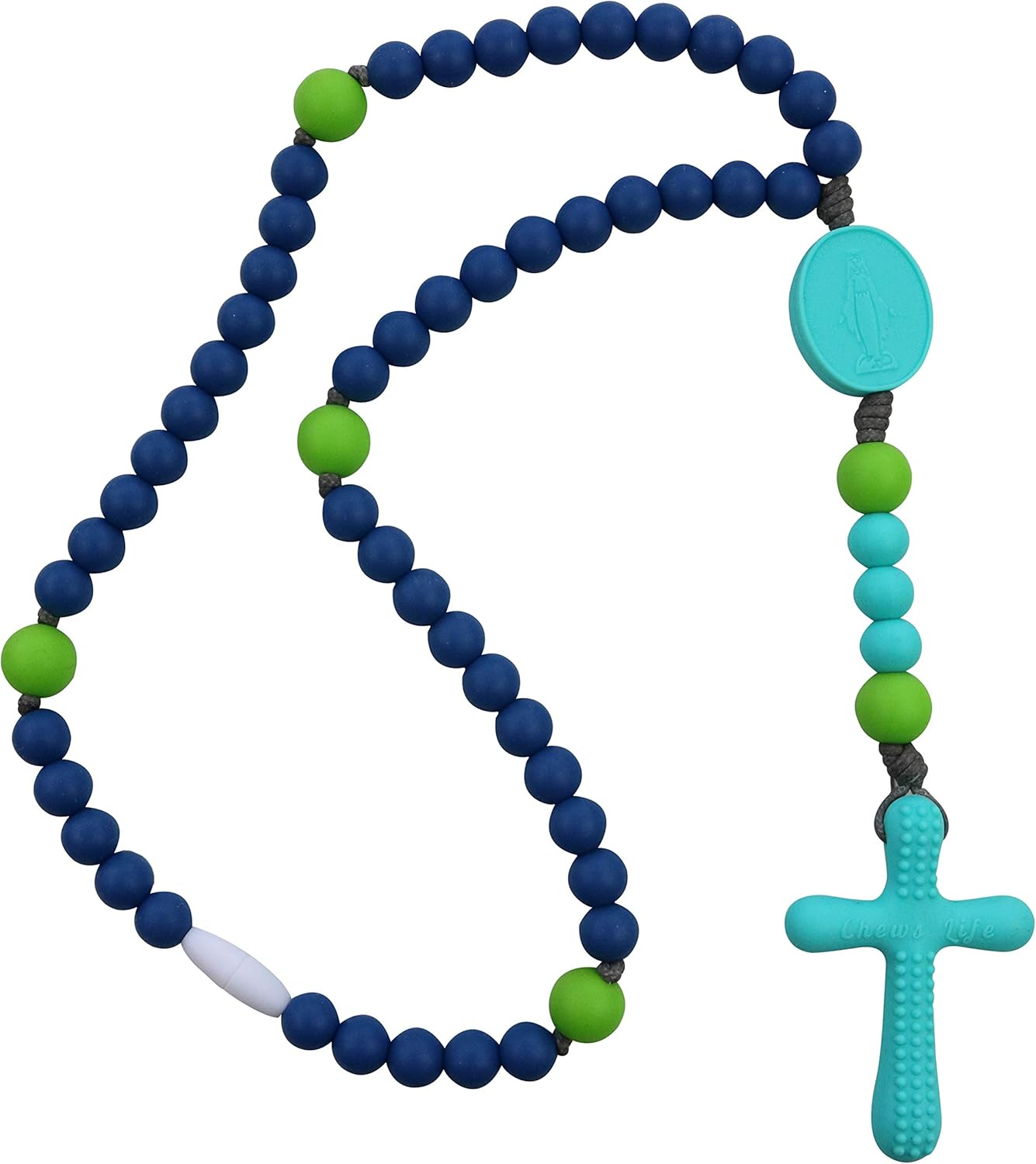 teething rosary beads