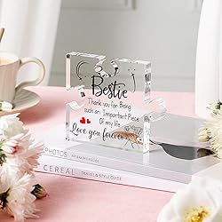 LukieJac Bestie Gifts For Women Best Friend